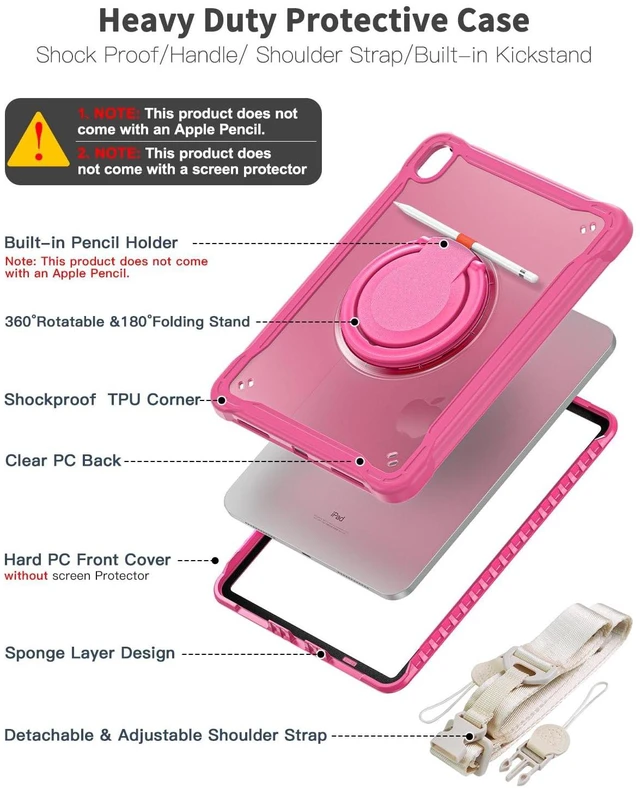 Alt view image 3 of 5 - BRAECN for iPad (A16) 11th/ 10th Generation Case - 11/10.9 inch 2025/2022