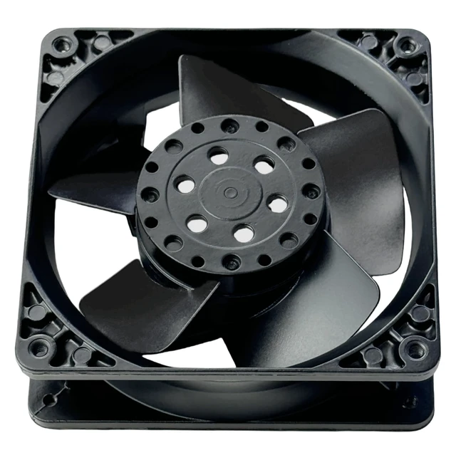 Alt view image 5 of 5 - for ebmpapst 4606N All Metal High Temperature Resistant Axial Cooling Fan 2-Pin 120x120x38mm 115V-AC 50-60Hz 0.235A 120mm.