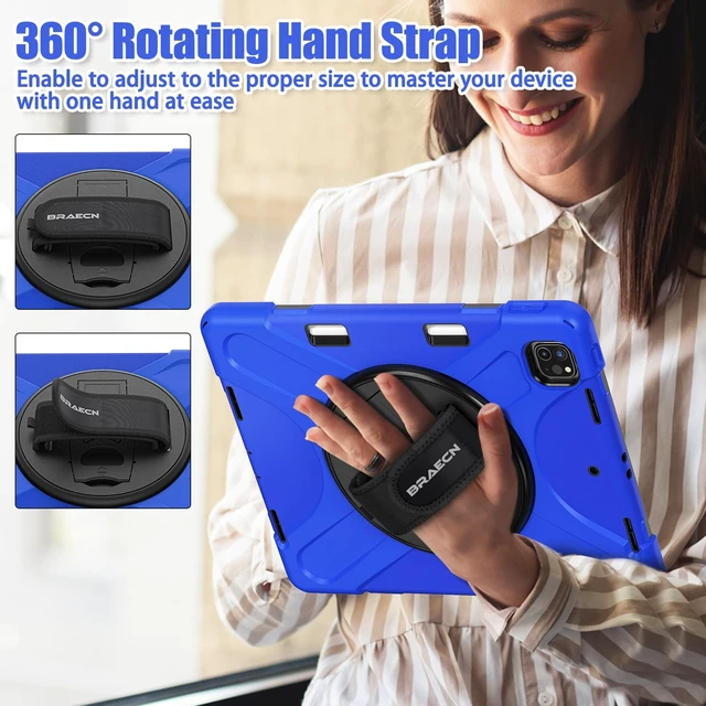 Alt view image 3 of 5 - Case for iPad Air 13" (M4/M3/M2) / iPad Pro 12.9" 6th/5th/4th/3rd Gen