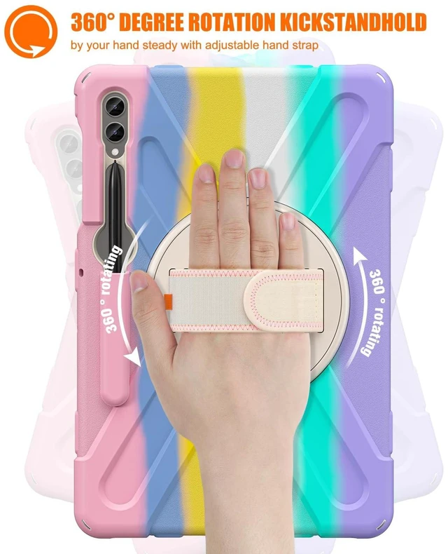 Alt view image 3 of 5 - Case for Samsung Tab S10+ Plus/S9 Plus/S9 FE+/S8 Plus/S7 Plus/S7 FE 12.4":