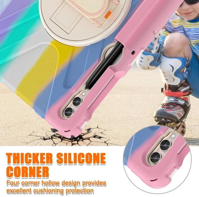 Alt view image 4 of 5 - Case for Samsung Tab S10+ Plus/S9 Plus/S9 FE+/S8 Plus/S7 Plus/S7 FE 12.4":