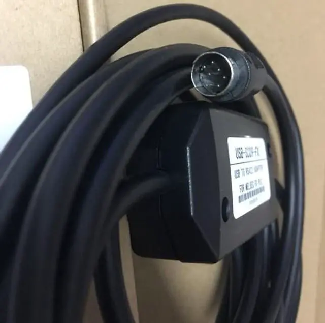 Alt view image 2 of 5 - USB Programming Cable for Mitsubishi PLC FX3U and FX Series, for FX2N/FX1N/1S/FX3U/3GA, for USB-SC09-FX Replacement