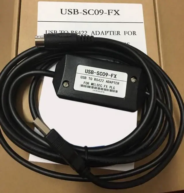 Alt view image 4 of 5 - USB Programming Cable for Mitsubishi PLC FX3U and FX Series, for FX2N/FX1N/1S/FX3U/3GA, for USB-SC09-FX Replacement