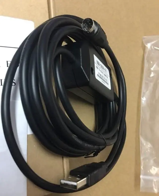 Alt view image 5 of 5 - USB Programming Cable for Mitsubishi PLC FX3U and FX Series, for FX2N/FX1N/1S/FX3U/3GA, for USB-SC09-FX Replacement