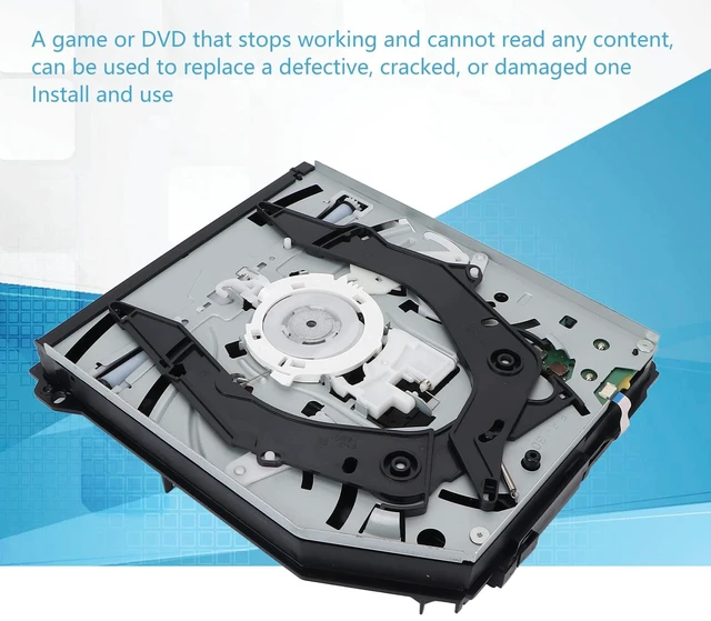 Alt view image 3 of 5 - ASHATA Blu Disk DVD Drive, High Speed Portable Replacement Optical Drive for CUH 120XX Series Game Consoles ABS+Metal Construction