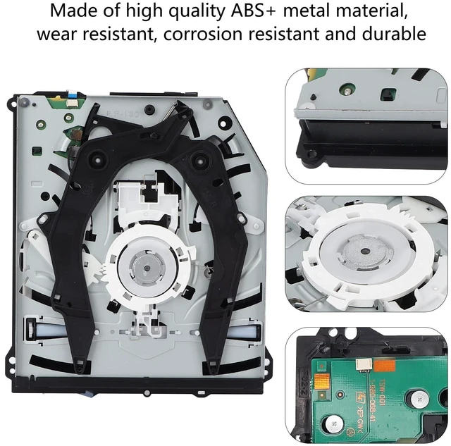 Alt view image 4 of 5 - ASHATA Blu Disk DVD Drive, High Speed Portable Replacement Optical Drive for CUH 120XX Series Game Consoles ABS+Metal Construction
