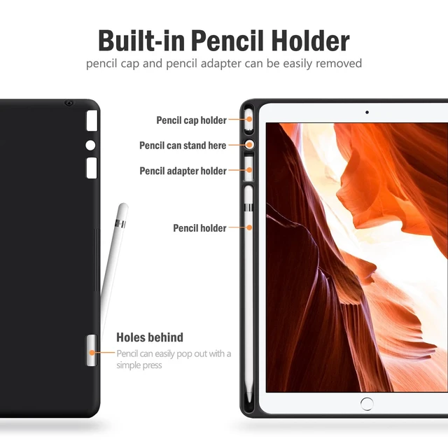 Alt view image 4 of 5 - Antbox Case for iPad Pro 10.5 / iPad Air 3, Brown