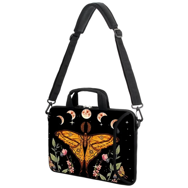 Alt view image 4 of 5 - ARIYIDA 15" laptop sleeve laptop bag chromebook case adjustable shoulder strap with handle accessory pocket for men women (RYD-15-4)