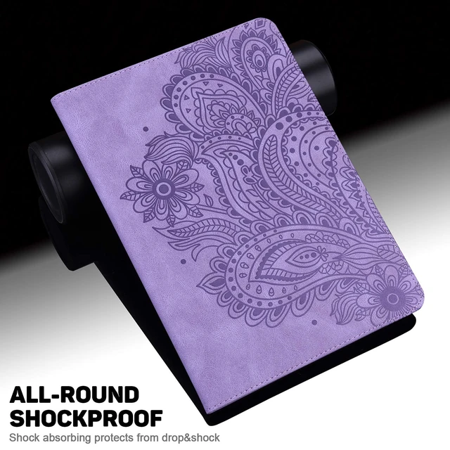 Alt view image 3 of 5 - ALILANG Case for All-New Fire HD 10 & HD 10 Plus Tablet (13th/11th Generation, 2023/2021 Release), Multi-View PU Leather Flip Stand Cover with Pen Holder for Fire Tablet 10 2023 -Purple