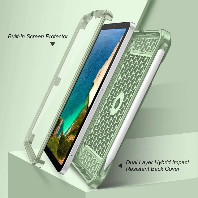 Alt view image 5 of 5 - Fintie Shockproof Case for iPad mini 7th Generation (A17 Pro) / mini 6 8.3"