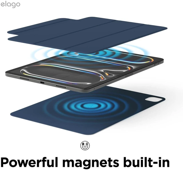 Alt view image 3 of 5 - elago Magnetic Folio Case for iPad Pro 11-inch (M5, M4)