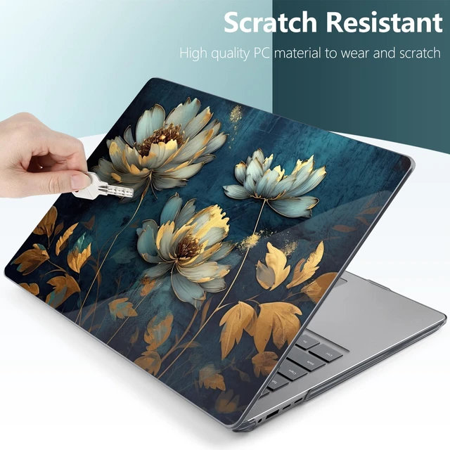 Alt view image 4 of 5 - Batianda Artistic Case for Microsoft Surface Laptop 13.8", Blooming Flowers
