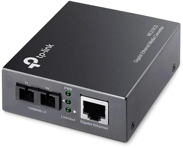 Main image of Omada Gigabit Single-Mode Fiber Media Converter(MC210CS)