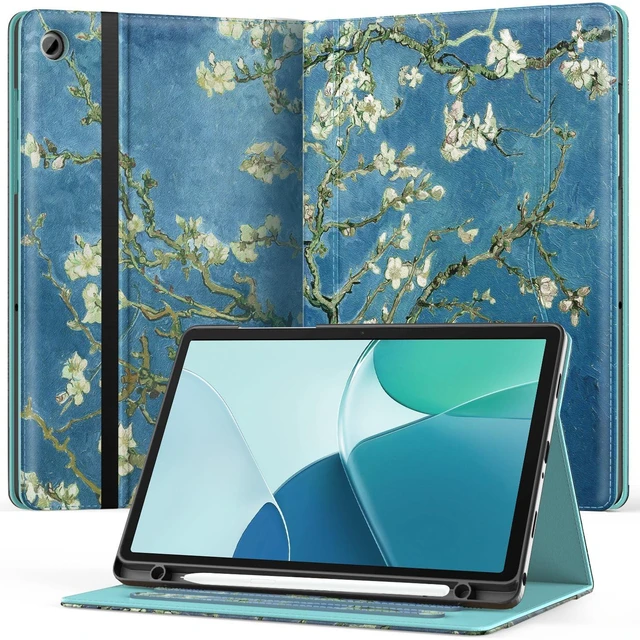 Main image of OKP Leather Case for Samsung Galaxy Tab A11+ / A9+ Plus 11 inch 2026/2024