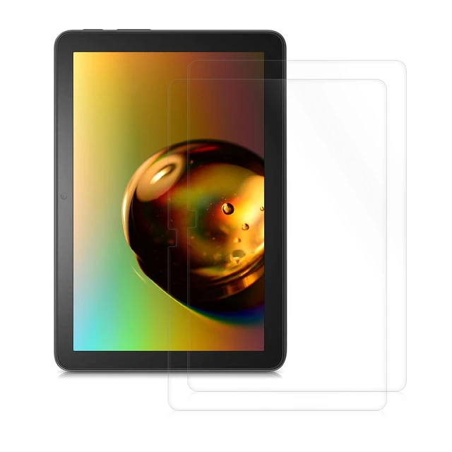 Alt view image 4 of 5 - kwmobile Screen Protector Compatible with Fire HD 10 (13th Gen, 2023) Screen Protector - 2X Anti-Reflective Matte Film for Tablet