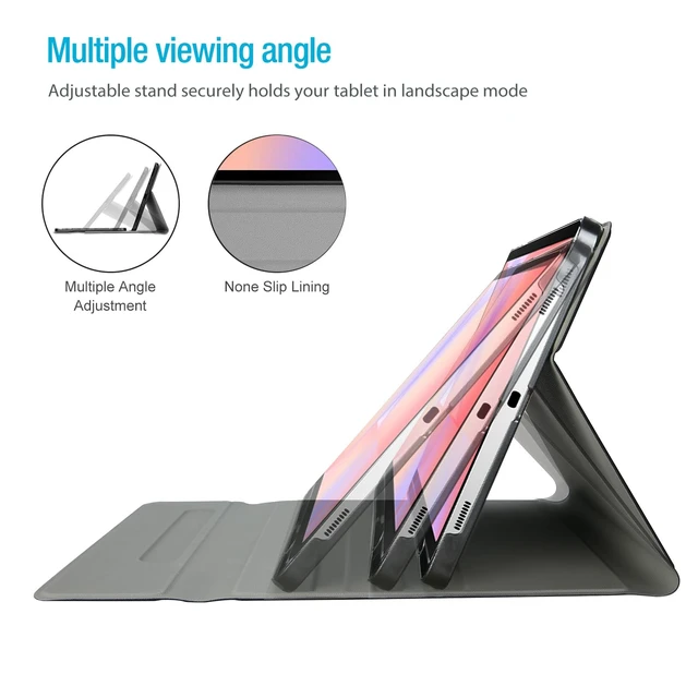 Alt view image 5 of 5 - ProCase Keyboard Case for Galaxy Tab S10 Lite/S10 FE/S9 FE 10.9", Black