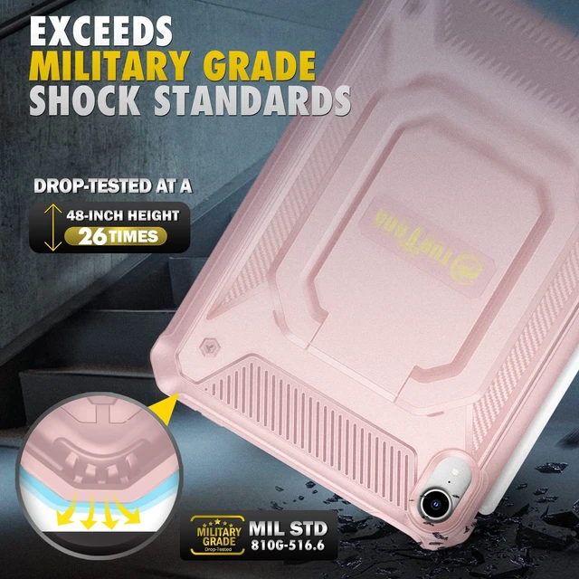 Alt view image 4 of 5 - Fintie Shockproof Case for iPad mini 7th Generation (A17 Pro) / mini 6 8.3"