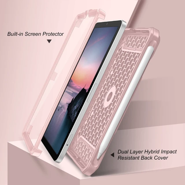 Alt view image 5 of 5 - Fintie Shockproof Case for iPad mini 7th Generation (A17 Pro) / mini 6 8.3"