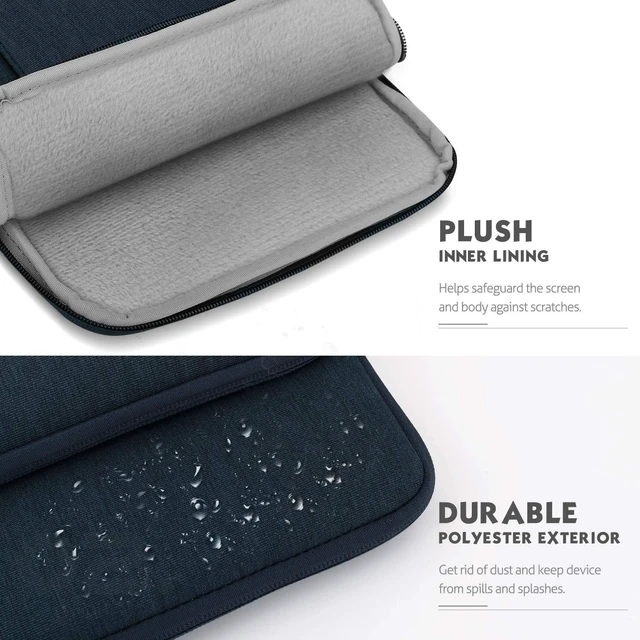 Alt view image 3 of 5 - MoKo 10-13 Inch Tablet Sleeve Bag Carrying Case with Multiple Pockets