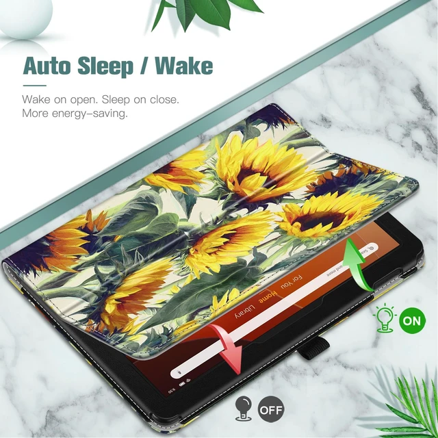 Alt view image 3 of 5 - Fintie Folio Case for Fire HD 10 & 10 Plus 13th/11th Gen 2023/2021