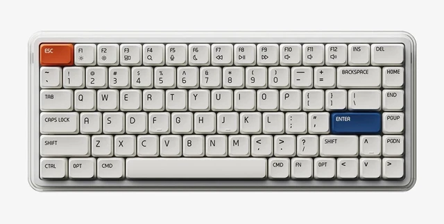 Main image of MelGeek O2 Wireless Low Profile Mechanical Quiet Keyboard for Mac Office