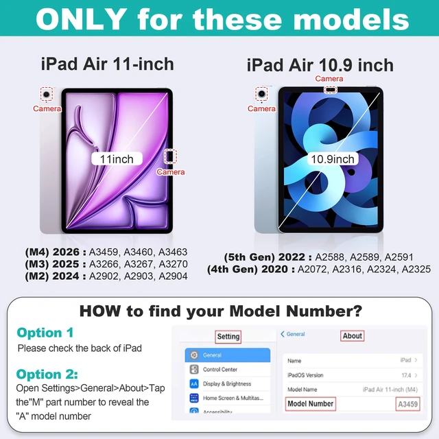 Alt view image 2 of 5 - TopPerfekt for iPad Air 11-inchM2 2024/M3 2025Bluetooth Keyboard Case with 2 Pack 9H Hardness Tempered Glass,Pro 11(4th,3rd,2nd,1stGen 2022/2021/2020/2018),for iPad Air4/5th 10.9"-Leopard Grey