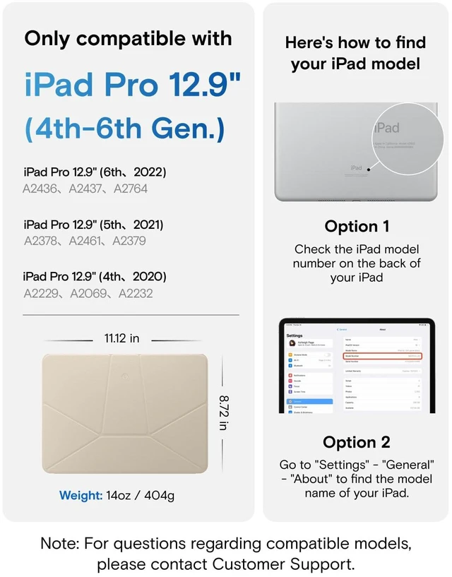Alt view image 2 of 5 - MOFT Dynamic Folio Case for iPad Pro 12.9 Inch 6th & 5th & 4th