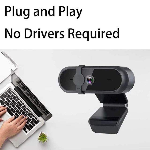 Alt view image 2 of 2 - Jinpei Autofocus Webcam with Privacy Cover (Resolution)