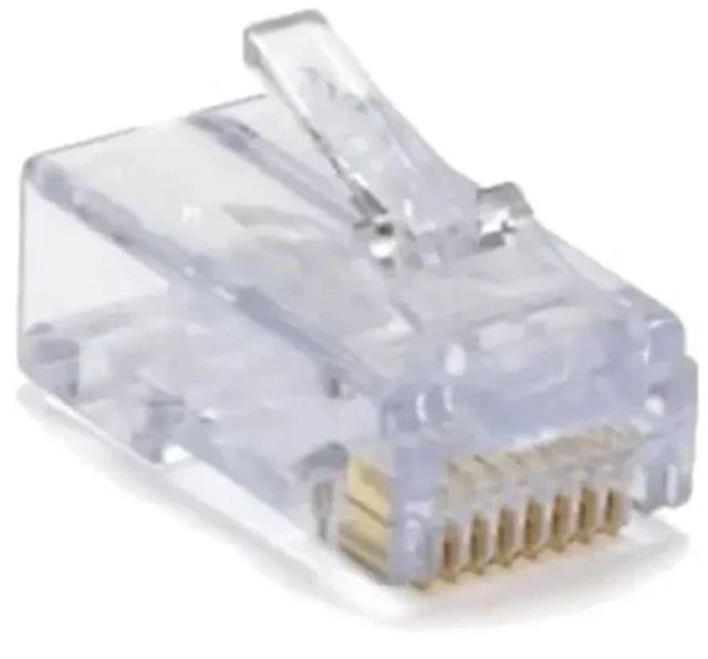 Alt view image 2 of 5 - Platinum Tools 100010C EZ-RJ45 Cat6 Connector. 50/ for Ethernet Cable Termination