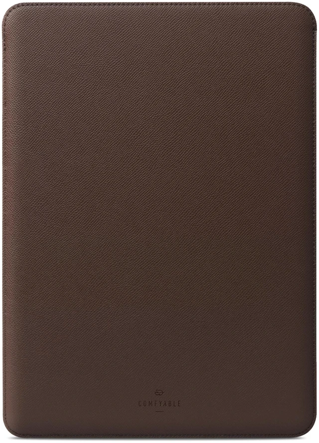 Main image of Comfyable Laptop Sleeve 13 Inch Precisely Compatible with MacBook Air M5 2026 & MacBook Pro/Neo A18, Faux Leather Cover Case, Coffee