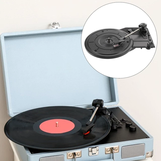 Alt view image 5 of 5 - Toddmomy Gramophone Movement Vintage Record Player Turntable with Built-in Speakers Low Noise Playback Retro Vinyl Record Player for Home Decor and Music Lovers