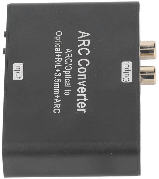 Alt view image 3 of 5 - Digital to Analog o Converter 192KHZ with Optical, DAC High Fi Stereo Sound for Amplifier Speaker TV, 5.1 Channel Transm