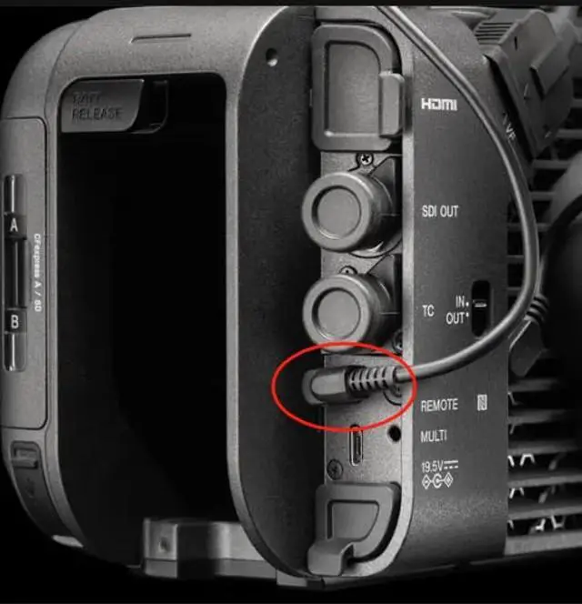 Alt view image 5 of 5 - Eonvic USB-C Right Angle to 2.5mm LANC Right Angle Run/Stop Cable for DJI RS2 RS3 Sony FS5 FS7 FX6 FX9 Camera