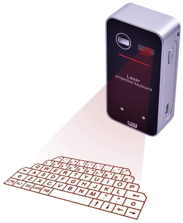 Main image of MOJO Bluetooth Wireless Laser Projection Virtual Keyboard Portable Full-Size Keypad