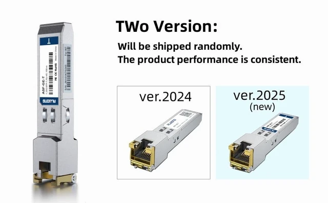 Alt view image 2 of 5 - Alwong 1000Base-T SFP to RJ45 Ethernet Copper Transceiver , Pack of 10