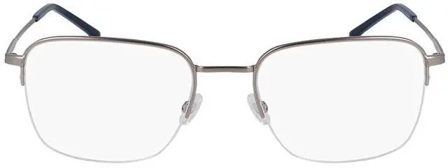 Alt view image 3 of 4 - LACOSTE-L2254 035 Rectangle Eyeglasses Matte Light Ruthenium/Blue