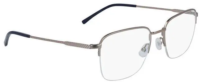 Alt view image 4 of 4 - LACOSTE-L2254 035 Rectangle Eyeglasses Matte Light Ruthenium/Blue