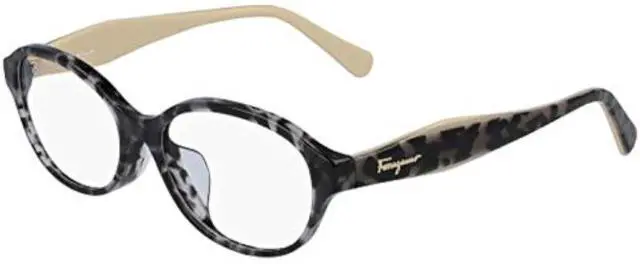 Alt view image 2 of 3 - SALVATORE FERRAGAMO-SF2856A 056 Oval Eyeglasses Gray Havana