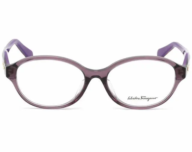 Alt view image 3 of 3 - SALVATORE FERRAGAMO-SF2856A 500 Oval Eyeglasses Violet