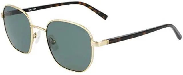 Alt view image 2 of 3 - NAUTICA-N5139S 720 Rectangle Sunglasses Matte Gold Green