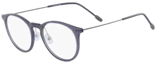 Alt view image 3 of 3 - LACOSTE-L2846 035 Round Eyeglasses Transparent Gray