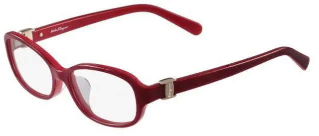 Alt view image 2 of 3 - SALVATORE FERRAGAMO-SF2769A 604 Rectangle Eyeglasses Burgundy