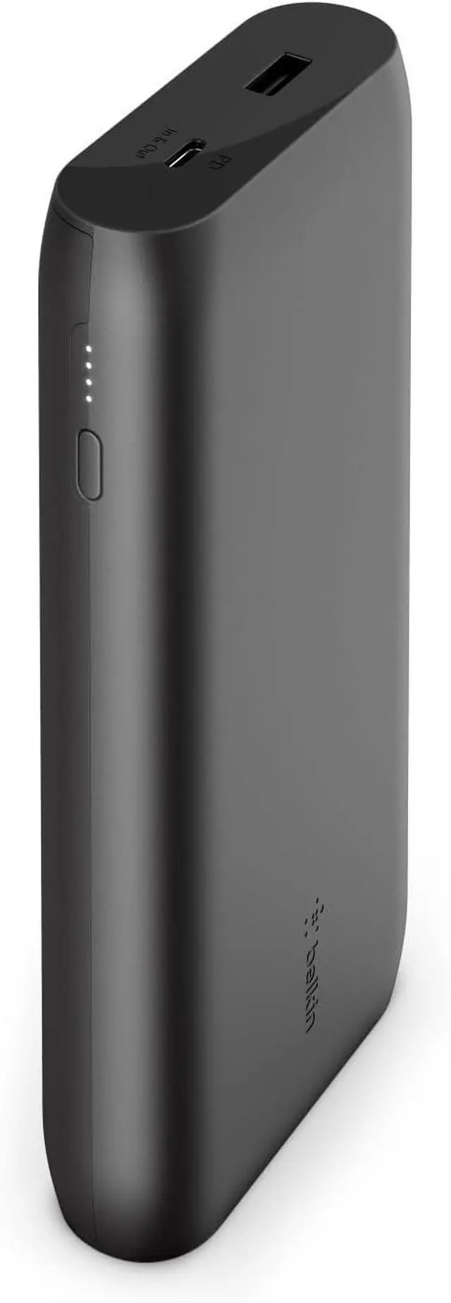 Alt view image 7 of 7 - Belkin Portable Charger - USB-C Cable Included - USB C Power Bank PD 20000 mAh, iPhone Charger Fast Charging Apple iPhone 16, iPad Pro, Samsung Galaxy S25, Nintendo Switch 2 & More - Black