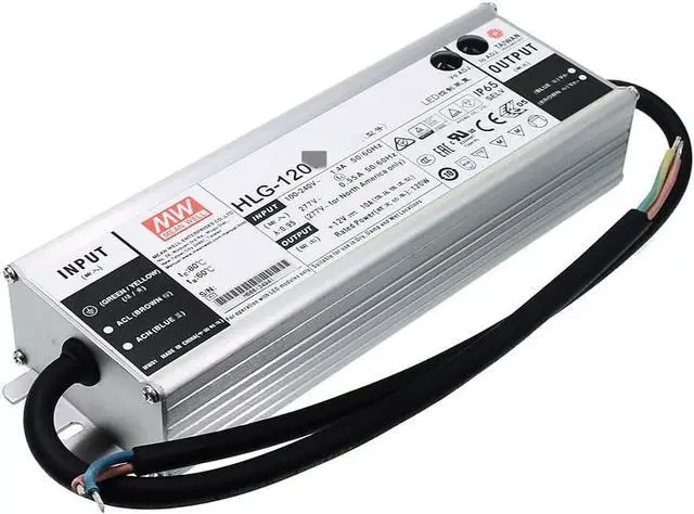 Main image of Mean Well HLG 120W 10A LED Driver HLG-120H-12B Switching Power Supply Converter Transformer with IP67 PFC Function Metal Case 3 in 1 Dimming