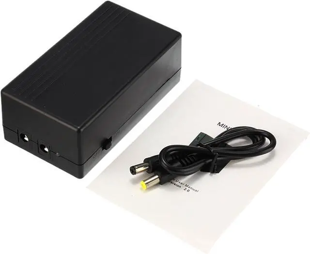 Alt view image 5 of 5 - 12V Safe Backup Power 2A 44.4W UPS Uninterruptible Backup Power Mini Battery