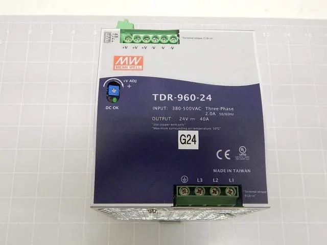 Alt view image 2 of 4 - Mean Well TDR-960-24 Power Supply T69740