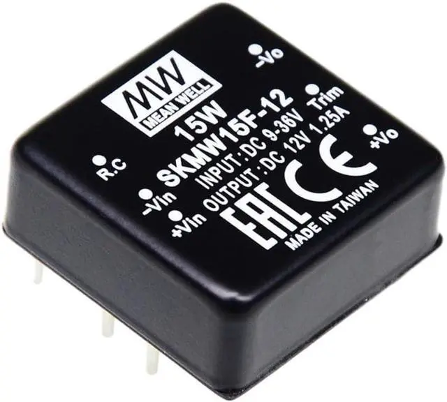 Alt view image 3 of 5 - Mean Well DKMW Power Supply Converter DKMW15F-15 15W 500mA