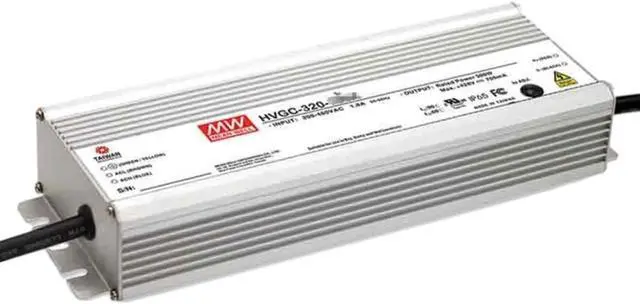 Alt view image 3 of 5 - Mean Well HVGC 320W 3500mA LED Driver HVGC-320-3500A AC-DC Constant Current Voltage Switching Power Supply Converter Transformer with IP65 PFC Output Current and Voltage Adjustable