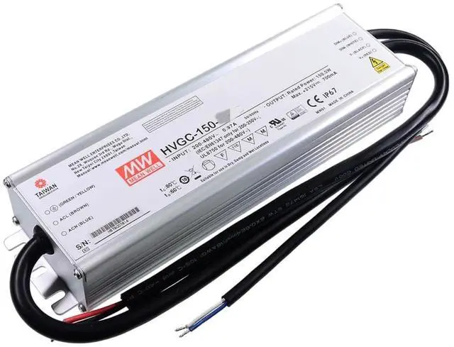 Alt view image 2 of 5 - Mean Well HVGC LED Driver HVGC-150-700A 150W 700mA