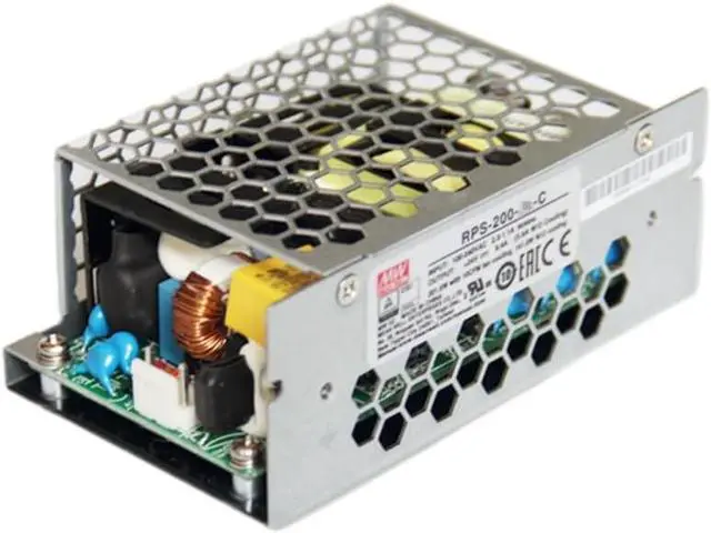 Alt view image 2 of 5 - Mean Well RPS 200W 11.7A Medical Type Switching Power Supply Single Output Closed Type RPS-200-12-C Power Supply Driver Converter Transformer with LED Power Indicator